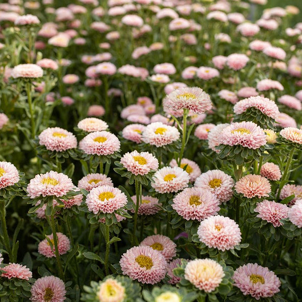 Aster "Matsumoto" Apricot, 750 Seeds